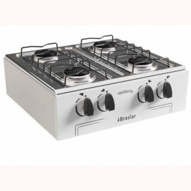 Imagem de Fogão 4 Bocas Braslar Asiático Bf A Gas - Branco