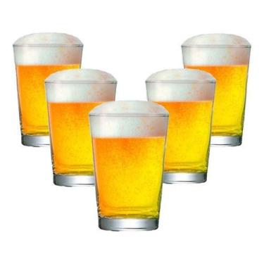 Imagem de Copo Caldereta 300ml De Vidro Resistente P/ Cerveja Drink - Original