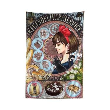 Imagem de Estúdio Ghibli Ukiyo-e Anime Tapeçaria Para Sala de estar Decoração de