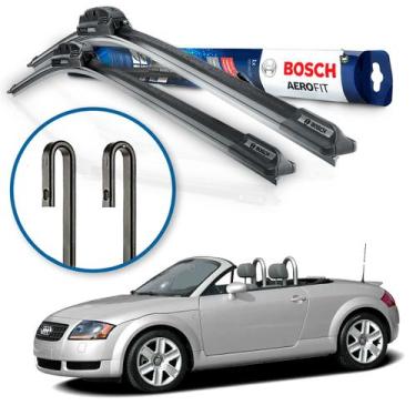 Imagem de Par Palheta Limpador Parabrisa Bosch Audi TT Roadster 1998 1999 2000 2
