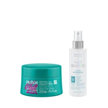 Imagem de Amend Cachos Masc 250ml + Essencial Fluído 180ml