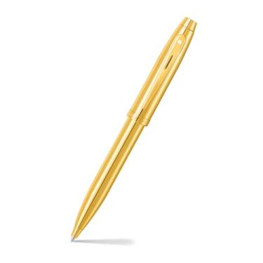 Imagem de Sheaffer® Caneta esferográfica dourada PVD brilhante 100 9372 com acabamento em ouro PVD