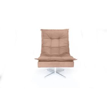 Imagem de Poltrona Decorativa Nilla Chaise Tecido Liso