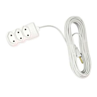 Imagem de Extensão Elétrica 2P 10A 250v Branca - Forlux, 10M