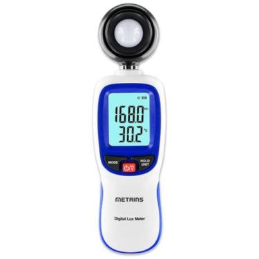 Imagem de Luxímetro Digital 0 A 200.000 Lux Ins-1381 Certificado - Metrins