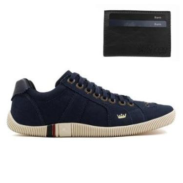 Imagem de Tênis Osklen Riva Lona Lisa + Porta Cartão-Masculino