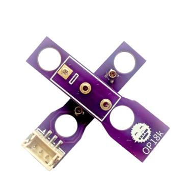 Imagem de Hokeyio Kit de microinterruptor PCB Hot-Swap para ratos OP18K/OP1w4K – Plug & Play, almofadas douradas ENIG, grampos de 6 garras | Corrija cliques duplos e personalize cliques (compatível com Omron