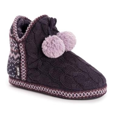 Imagem de MUK LUKS Pantufas femininas Amira, Amora, Large