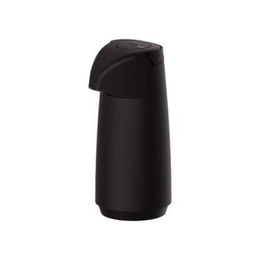 Imagem de Garrafa Térmica Tramontina Exata 1 Litro em Plástico com Ampola de Vid