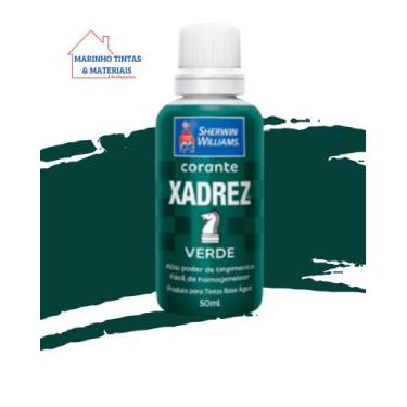 Imagem de Corante Xadrez Liquido Sherwin Williams 50ml Pigmento com Cores Vibran