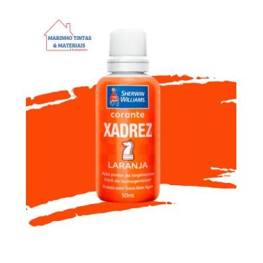 Imagem de Corante Xadrez Liquido Sherwin Williams 50ml Pigmento com Cores Vibran