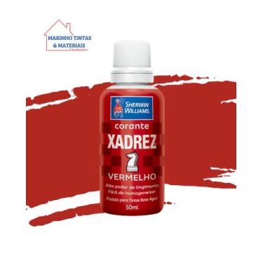 Imagem de Corante Xadrez Liquido Sherwin Williams 50ml Pigmento com Cores Vibran