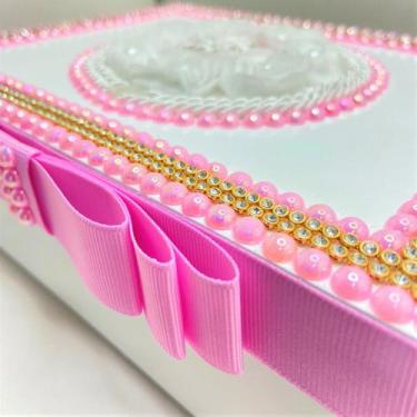 Imagem de Kit Batizado Rosa Anjinho - Caminhos da Fé