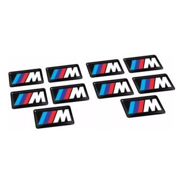 Imagem de Emblema Logotipo Bmw M3 M5 M6 Kit Com 10 Und - SPTS
