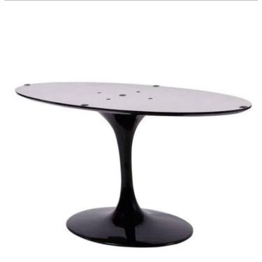 Imagem de Base De Mesa De Jantar 160X90 Até 244X122Cm Preto Preto