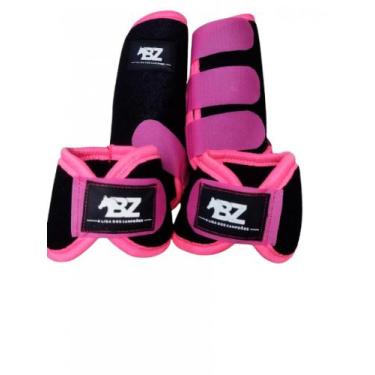 Imagem de Caneleira Boleteiras com Cloche Para Cavalos VÁRIAS CORES Tamanho Únic