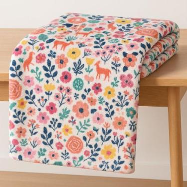 Imagem de Cobertor Mantinha de Microfibra Soft Casal Estampado Manta Macia Velud