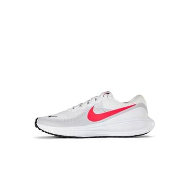 Imagem de Nike Tênis de corrida masculino Revolution 8 Road, Branco/carmesim brilhante/platina pura/preto, 44