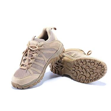 Imagem de Chuteira Tática Masculina, Botas Militares Masculinas, Botas Táticas De Combate, Tênis Todo-o-terreno Para Caminhada, Caça, Trabalho, Caminhada(Sand,36 EU)