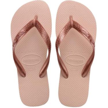Imagem de Chinelo Havaianas Feminino TOP Tiras 35/36 Rosa Ballet (PAR)