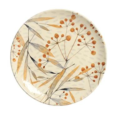 Imagem de Porto Brasil Conjunto com 6 Pratos de Sobremesa Coup Ikebana 20cm