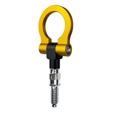 Imagem de Tow Hook Engate Reboque Carro Camionete Universal Amarelo