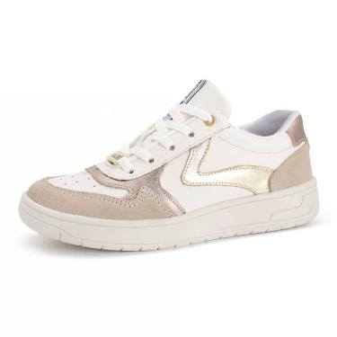 Imagem de Tênis Feminino Casual Couro Conforto Daniela Marina Mello