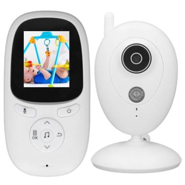 Imagem de Generic Câmera de Segurança para Bebês Sem Fio, Câmera de Segurança do bebê Visão Noturna 100-240V para Casa (Plugue da UE)
