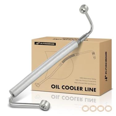 Imagem de A-Premium Linha de óleo de turbocompressor de pressão compatível com Chevrolet Silverado 2500 HD, Express 3500, C4500 C5500 Kodiak e GMC Sierra 3500 HD, Savana 2500, C4500 C5500 Topkick & Workhorse