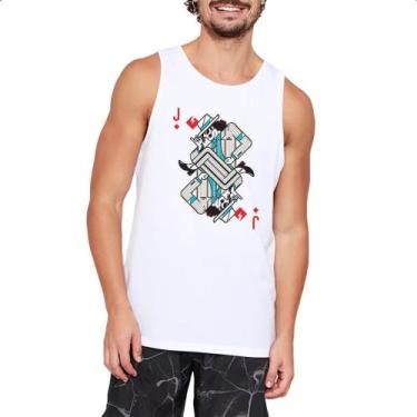 Imagem de Camiseta Regata Baralho Valete Michael Jackson - Alearts, P