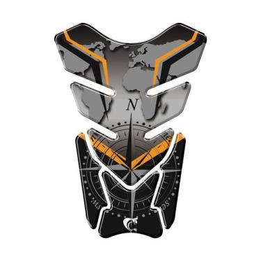 Imagem de Protetor De Tanque Adesivo Moto Honda Yamaha Suzuki Bussola - Cobra Mo