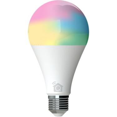 Imagem de Lâmpada Inteligente Wi-Fi Color Qualitronix QWL01 10W – RGB + Branco, Compatível com Alexa e Google