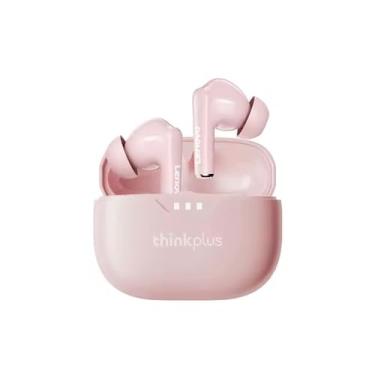 Imagem de Fone de Ouvido Bluetooth LEN0V0 LP3 Pro Sem Fio TWS - Baixa Latência em Jogos True Wireless Sport Headset, 5.2 Touch Control, Microfone embutido, Bateria de Longa Duração (Rosa)
