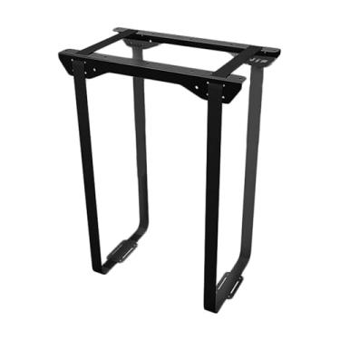 Imagem de Generic Sob a mesa suporte de computador caso suporte ajustável altura e largura forte rolamento de carga sob mesa montagem do computador para escritório