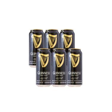 Imagem de Combo cerveja guinness draught in can - 6 unidades