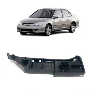 Imagem de Suporte Guia Parachoque Dianteiro Honda Civic 2003 2004 2005