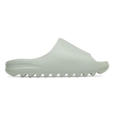 Imagem de adidas Sandália masculina casual Yeezy Slide Casual - Verde, Sal, 45