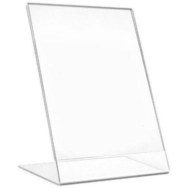 Imagem de Display Expositor Em L Tamanho A5 5 Peças Ps Mesa