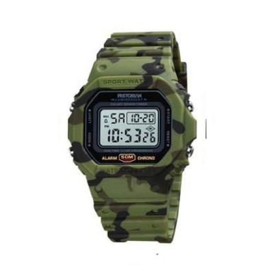 Imagem de Relogio De Pulso Pretorian Wprt-22-Gc Camuflado Verde