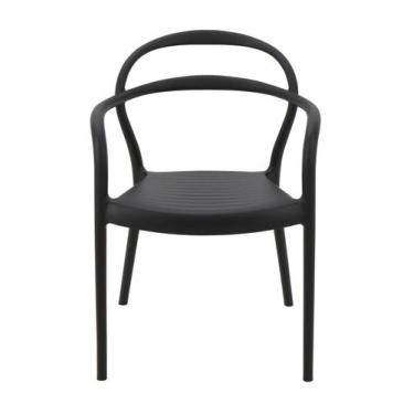 Imagem de Cadeira plastica monobloco com bracos sissi eco - Tramontina delta, Pr