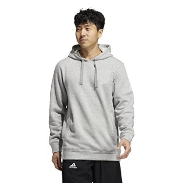 Imagem de Moletom masculino Adidas de lã cinza G
