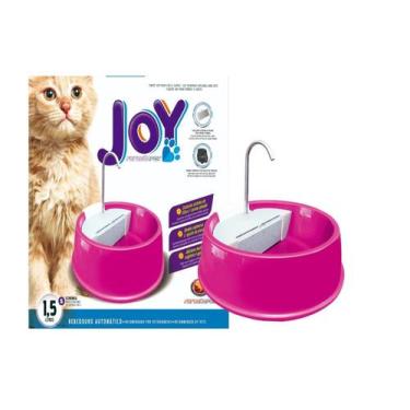 Imagem de Fonte Furacão Pet Joy para Cães e Gatos Bivolt, Preto