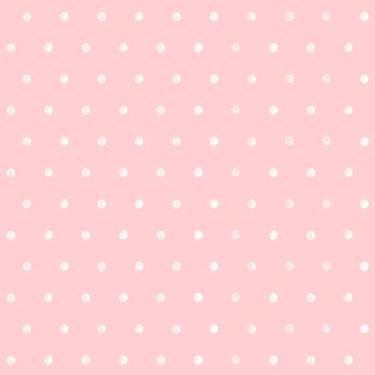 Imagem de Papel de Parede Vinílico Sonhos Ref 4242 Rosa com bolinhas brancas 52c