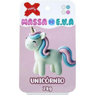 Imagem de Massa de Eva, Make+, Criativa, Unicórnio, com 04 Cores, 28 g