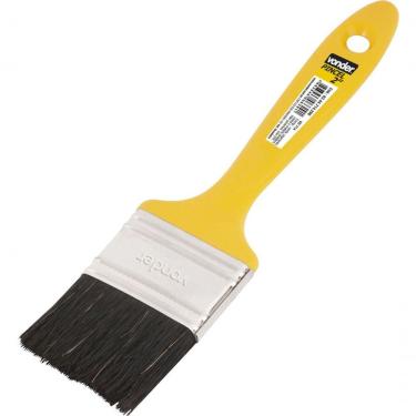 Imagem de Pincel 2 Cerdas Preta Cabo Plástico Para Tintas óleo E Esma