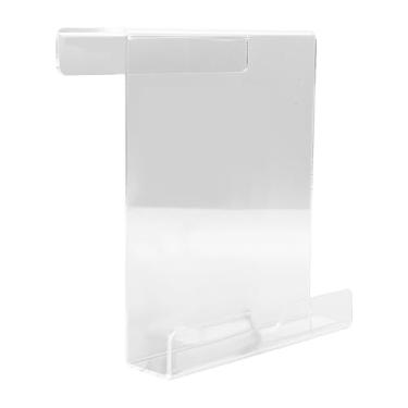 Imagem de Asixxsix Suporte para leitura em esteira, Suporte para livros em acrílico transparente para tablets, revistas, universal para bicicletas ergométricas, aparelhos elípticos e (Branco)