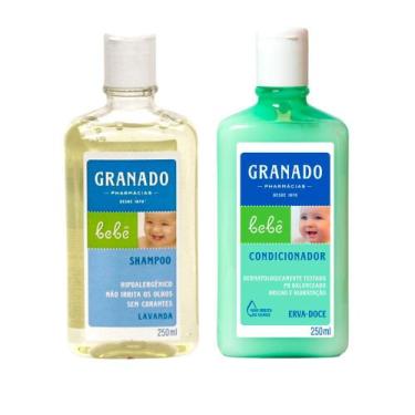 Imagem de Kit 1 Shampoo Infantil Granado Bebê Lavanda 250ml