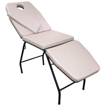 Imagem de Maca Estética Massagem 3 posições com Orifício para o Rosto For ty Sto