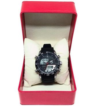 Imagem de Relógio Masculino Tuguir Anadigi 2308 Prata E Preto