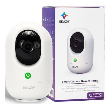 Imagem de Câmera Interna Baba Inteligente Hd 2k 3mp Visão Noturna Tuya Smart Life Alexa Google EKGD-T4117B